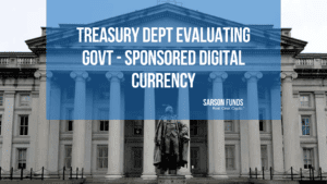 Treasury Department Exploring Use of FedCoin
